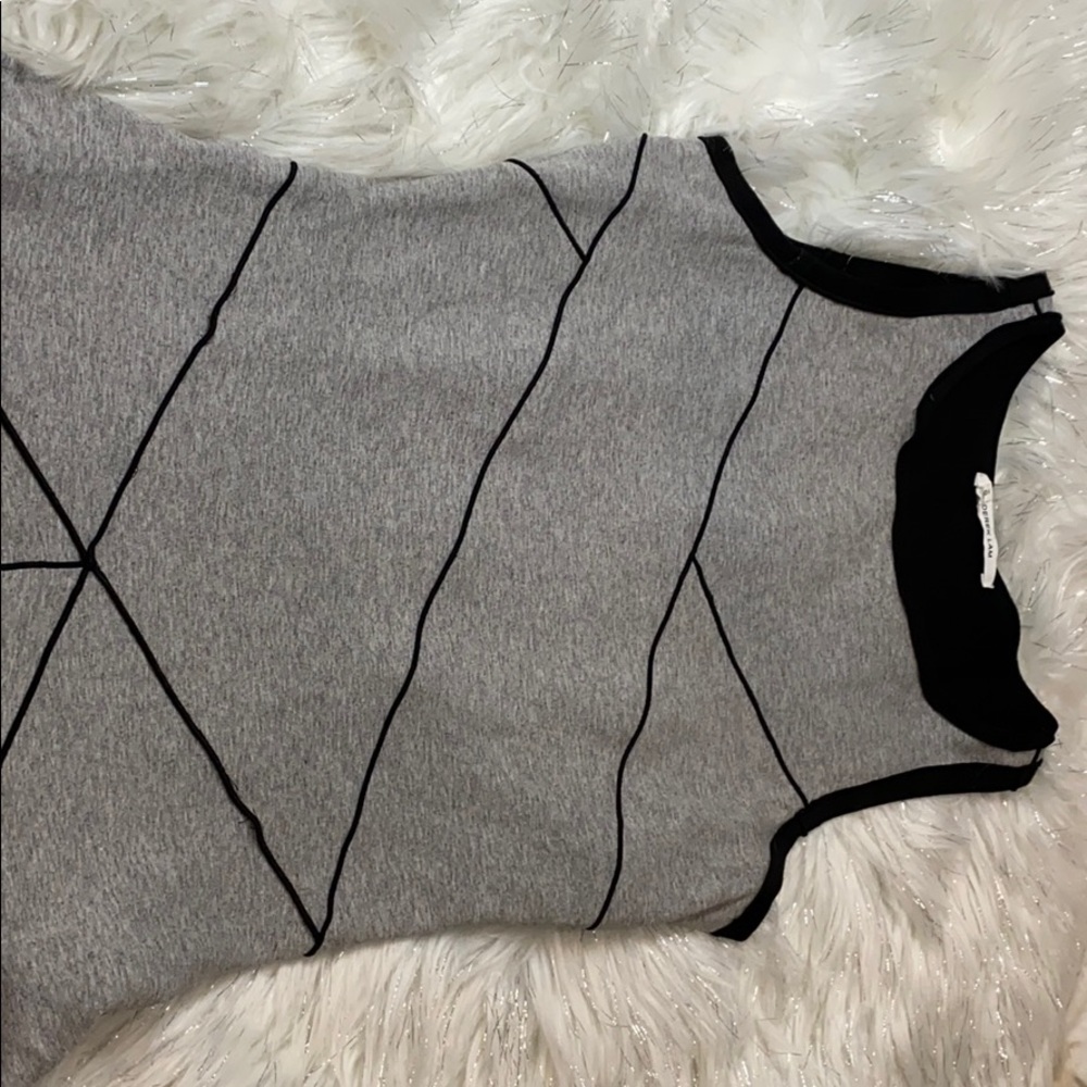 Derek Lam Grey Flare Dress